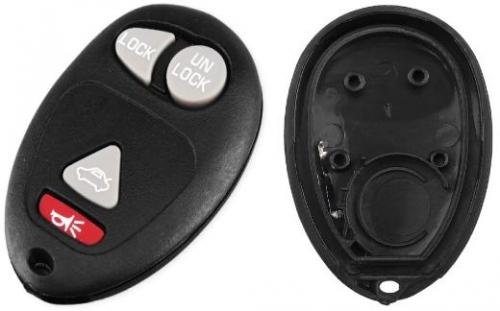 For GM 3+1 Button key blank