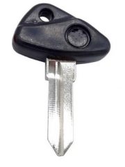 For BMW
 Motrocycle key blank in black color
