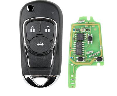 Xhorse for Buick Style XKBU03EN Wired Universal Remote Key Flip 3 Buttons