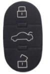 For Audi 3 button remtoe key pad