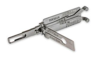 TOY2018  Lishi 2 in 1 decode and lock pick for Toyota
