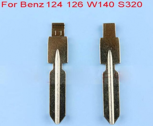 For Benz flip remote key blade
with 4 track