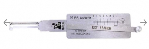 Lishi VW HU66  key reader and decoder