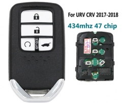 For Honda 4 Button 434MHz 47 Chip for URV CRV 2017