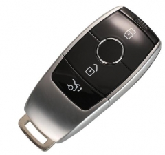 Black 3 button Car Key Case Shell For Mercedes Ben