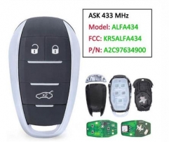 Aftermarket Smart Key for Alfa Romeo Frequency 434