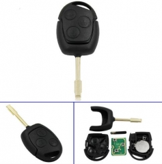 For FORD Mondeo 3 Button Remote key with 4D60 chip