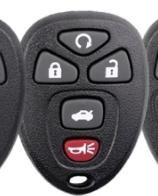 for　Buick 4+1 Button remote key 
with FCCID OUC602