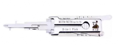 MIT9/MIT6(Ign/Dr/Bt） 2 In 1 
lock pick and decoder     genuine !used for old Mitsubishii,Daihatsu