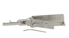 Lishi S123  2 In 1 
lock pick and decoder genuine 