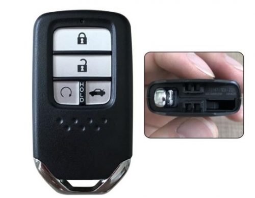 car key 433mhz for 2017 for Honda New Civic,with 47 chips