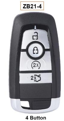 KEYDIY Universal Smart Key ZB21-4 for KD-X2 Car Key Remote Replacement