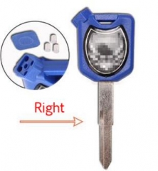 For Honda-Motor bike key blank with right blade（bl
