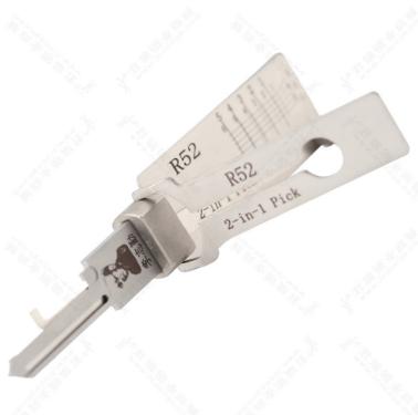 Lishi R52 2 In 1 
lock pick and decoder genuine for Mexico house locks