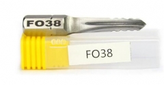 FO38 Car Strong Force Power Key Stainless Steel Ke