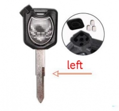 For Honda-Motor bike key blank with left blade（bla