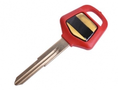 For Honda-Motor bike key blank with left blade (re