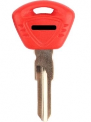 For Triumph motorcycle key with right blade (Red)