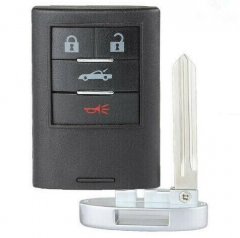 For Cadillac 4 button
remote key Shell with blade