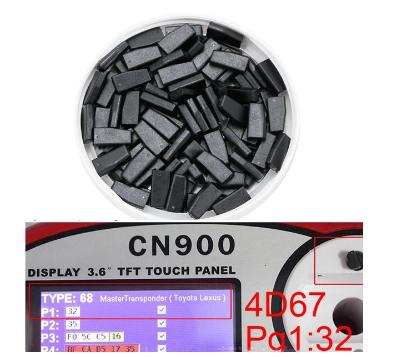 4D67 Carbon Auto Transponder Ceramic Car Blank Key Chip For Toyo ta for Lexus