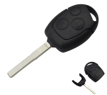 For FORD Focus 3 button 
remote key shell (with battery clamp)