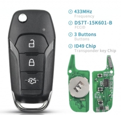 For Ford 3 buttons remote key with 433MHZ , ID49 c