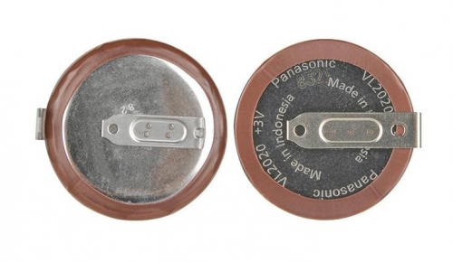 VL2020 180 degree rechargeable battery