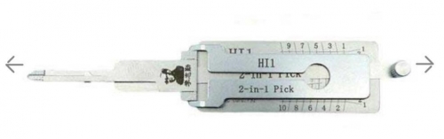 Lishi HI1 2 in 1 locksmith tool