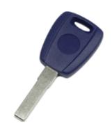 Blue For FIAT transponder key blank SIP22 blade -（