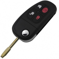 For Jaguar 4 button remote 
key blank