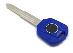 For Honda-Motor
 bike key blank in blue  with left