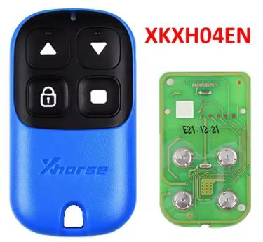 XKXH04EN Garage Universal Remote Key 4 Buttons for VVDI Key Tool English Version
