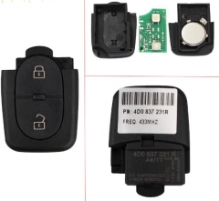 FOR Audi 2 button  button control remote
nd the re