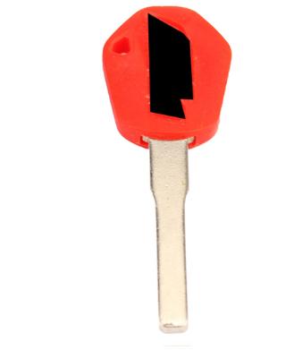 For KTM Motocycle key blank (red)