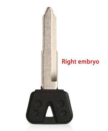 For Yamaha motorcycle key blank with right blade