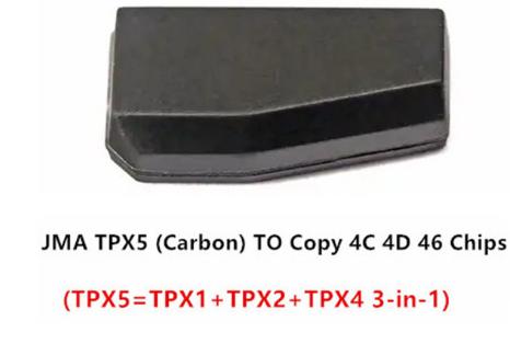 TPX5  Carbon  Chip, it includes the TPX4 's function（4C+4D+7936 chip）tpx5=tpx1+tpx2+tpx4