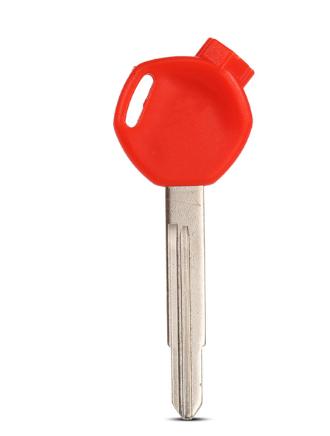 For Honda-Motor bike key blank
with right blade in red