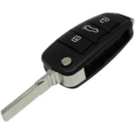 For Audi Q7 3 button remote key blank