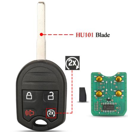 CWTWB1U793 Remote Key 315MHz ID63
