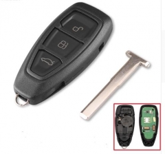 For Ford Focus 3 button 
keyless remote key 
with 
