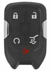 For Chevrolet 4+1 button remote key shell