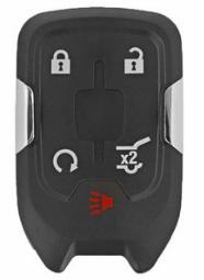 For Chevrolet 4+1 button remote key shell