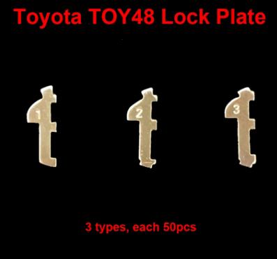 TOY48 Car Lock Reed Plate For TOY OTA Car Lock Repair Kit Accessories with 10pcs Spring