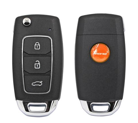 Xhorse XKHY05EN Universal XK Series Wire Remote HYU.D Style Wired Remote Car Key English Version for VVDI Key Tool