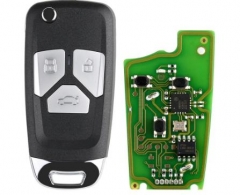 Xhorse XKAU01EN Wire Universal Flip Remote Key 3 B