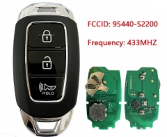 For Hyundai Santa Fe 2020 Smart Key Remote 3 Butto
