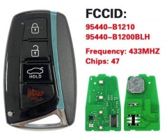 For Hyundai Genesis 2015-2017 Smart Key Remote 4 B