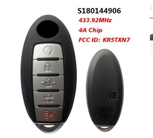 2019-2020 For Nissan Maxima 285E3-6CA6A , S180144906 KR5TXN7 7812D-TXN7 Key - Prox Smart