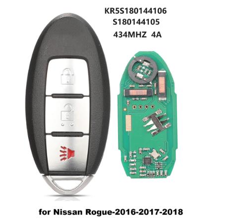 For Nissan Rogue Proximity Smart Key KR5S180144106 S180144105 285E3-4CB1C