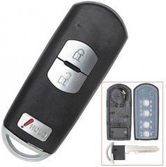 For Mazda 2+1 utton  remote key case